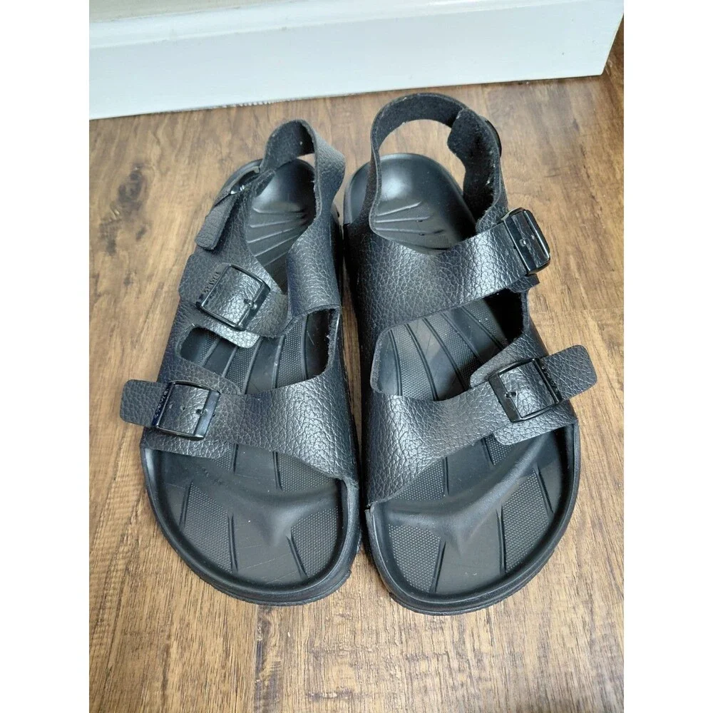 Birkenstock Birki's Aruba Black Strappy Sandals Shoes Men's Size 46/13